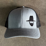 *NEW* HAT - Light Grey/ Silver Trucker