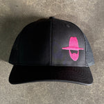 *NEW* HAT - Black/Pink Trucker