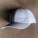 *NEW* HAT - Light Grey/ Silver Trucker