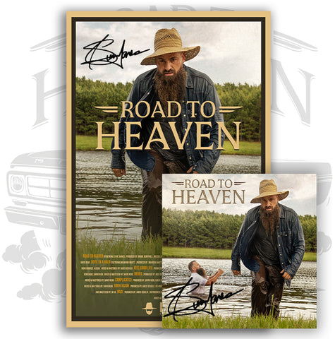 ROAD TO HEAVEN-Signed CD/Poster Bundle