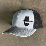 *NEW* HAT - Light Grey/ Silver Trucker