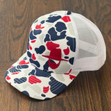 *NEW* HAT - Red/White/Blue Duck CAMO