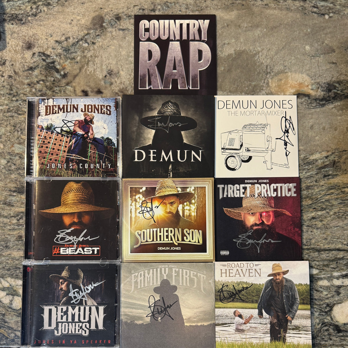 10 CD BUNDLE – Demun Jones Merchandise