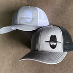 *NEW* HAT - Light Grey/ Silver Trucker