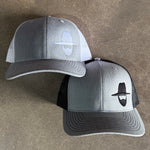 *NEW* HAT - Light Grey/ Silver Trucker