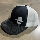 HAT - Black White SnapBack Trucker