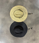 *PRE-ORDER* - THE BLACK HAT - Straw Hat (SHIPS 11/10/25)