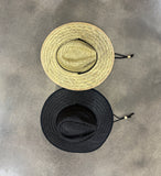 *PRE-ORDER* - THE BLACK HAT - Straw Hat (SHIPS 11/10/25)