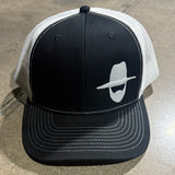 HAT - Black White SnapBack Trucker