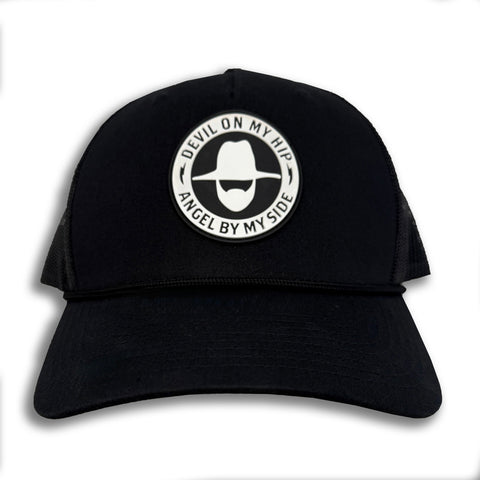 *NEW* HAT - DEVIL ON MY HIP rubber patch Snapback