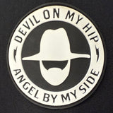 *NEW* HAT - DEVIL ON MY HIP rubber patch Snapback