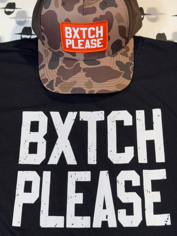 * NEW * BUNDLE - Bxtch Please Hat/T shirt