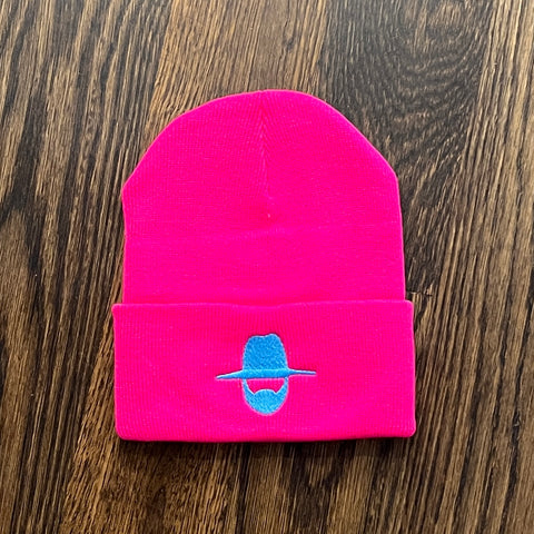 *NEW* - HAT - Neon Pink Cuffed Beanie