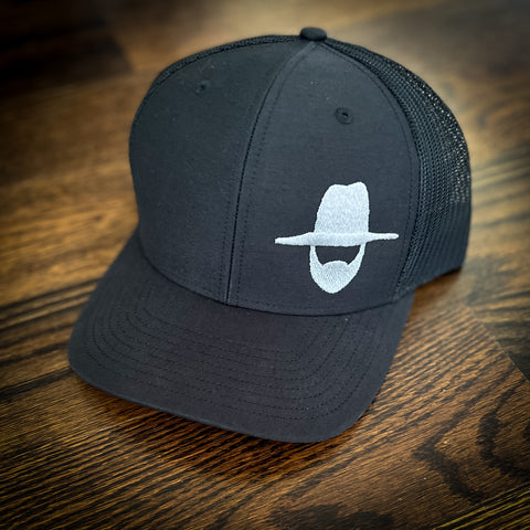 HAT - Blacked-out Snapback Trucker